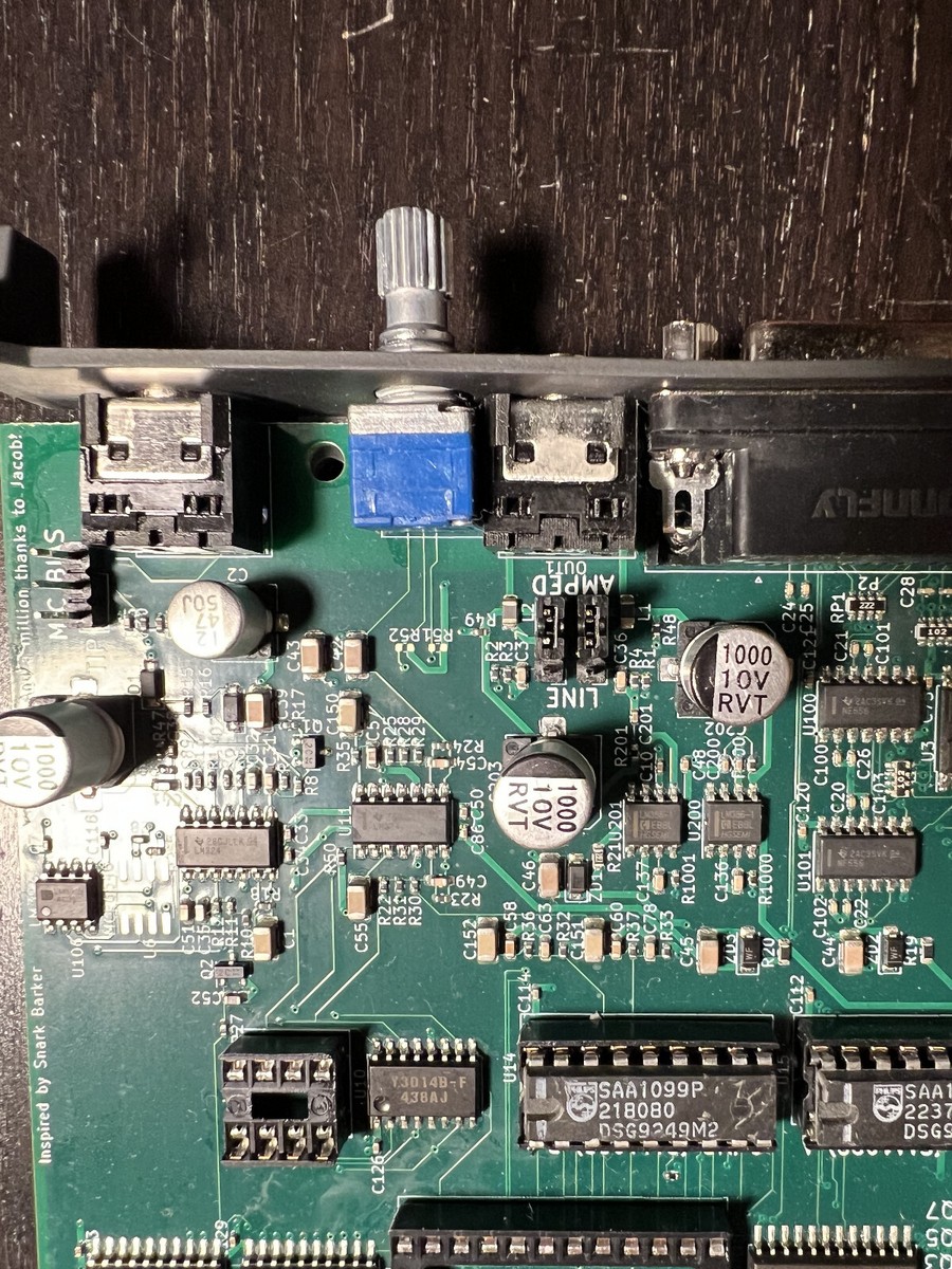 8-bit ISA Sound Blaster 1.5 clone, Full-featured with CMS
