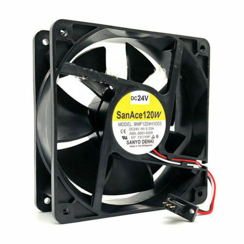SANYO DENKI DC Fan 9WF1224H1D03 DC 24V SanAce 120 WF A90L-0001
