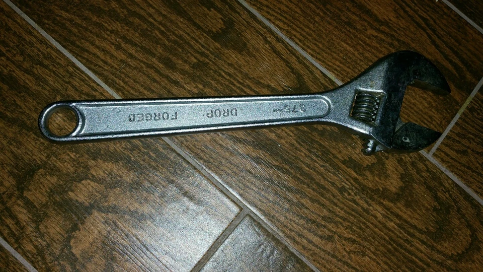 15 英寸 Sliver-of-a-like 可调扳手 COBRA HEAVY DUTY 375 毫米锻造跌落  — 第 3/3 张图片