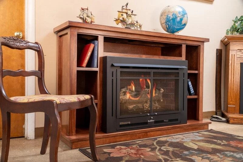 Buck Stove Model 34 Vent Free Gas Fireplace Or Insert- Contemporary | eBay
