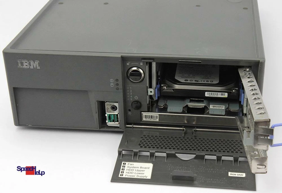 IBM POS SYSTEM 4800-743 COMPUTER PC PARALLEL RS-232 POINT OF SALE SUREPOS KASSEN - Bild 4 von 4