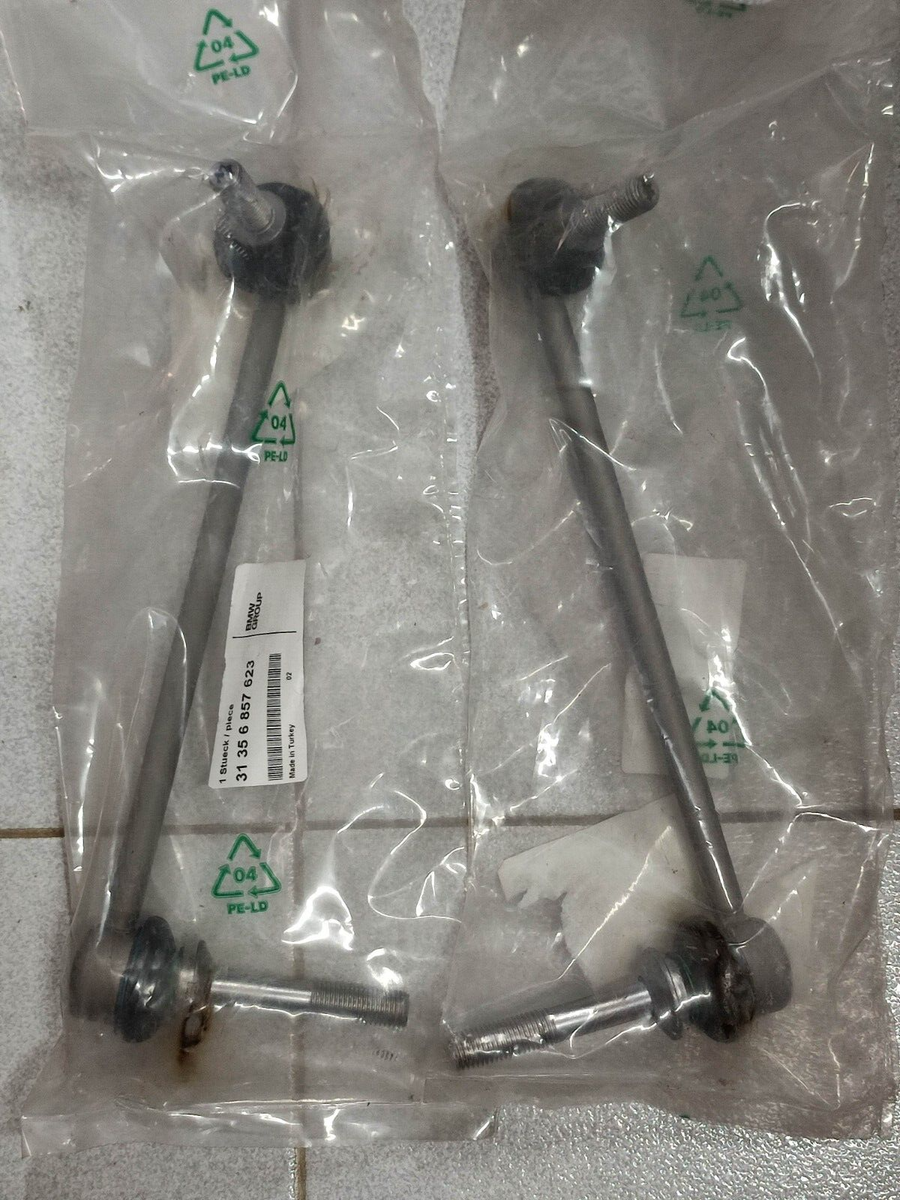 パーツ  320I 2010 BMW E70 E71 stabilizer links front L+R !NEW! GENUINE 31356857623
