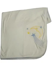 Baby Steps Newborn Infant Girls Boys Cotton Receiving Blanket