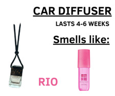 RIO,Car diffuser,designer inspired,fragrance, Perfume,Ladies,Air Freshener