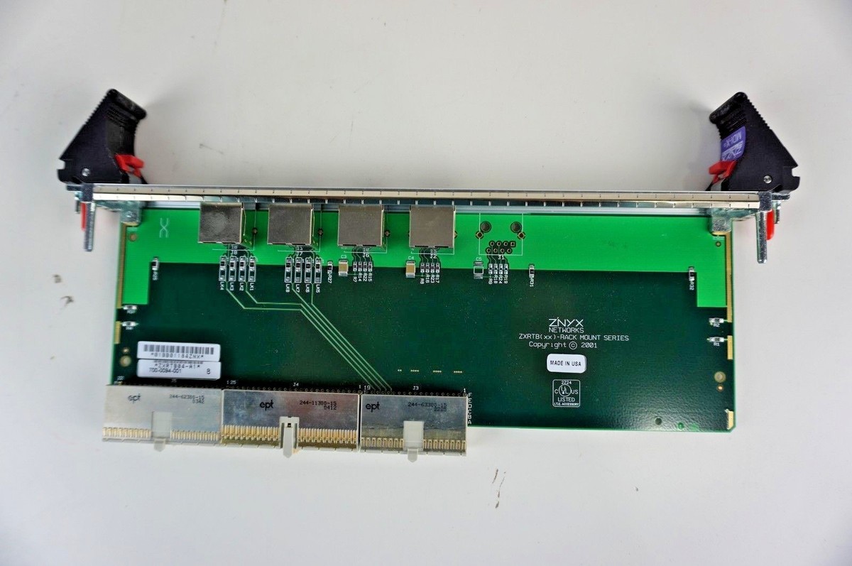 NEW ZNYX 600-0035-003 SWITCH NTW ETHERNET ZXRTB04-A1 4 PORT PICMG2