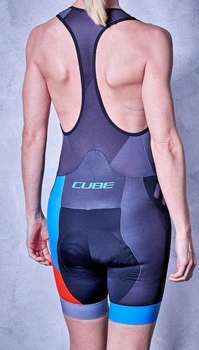 Cube WS Black Zero, kurze Trägerhose Damen Gr. S #11197 BZ3 Auk - Bild 2 von 2