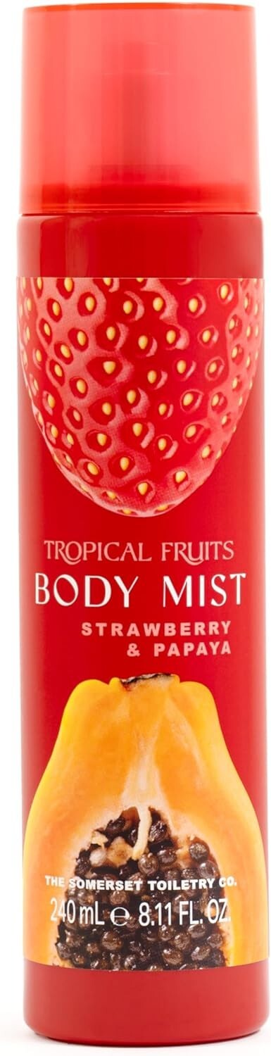 Tropical Fruits Strawberry & Papaya Body Mist 240ml