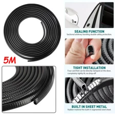 Feet Car Auto Rubber Seal Trim Molding Door Edge Lock Protector Weather Strip