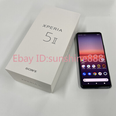 Xperia 5Ⅱ SO-52A Sony Xperia 5 II 128GB SO-52A Black SIM Free Japan | eBay