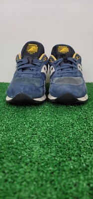 Saucony Originals Shadow 6000 navy yellow size Pre Owned