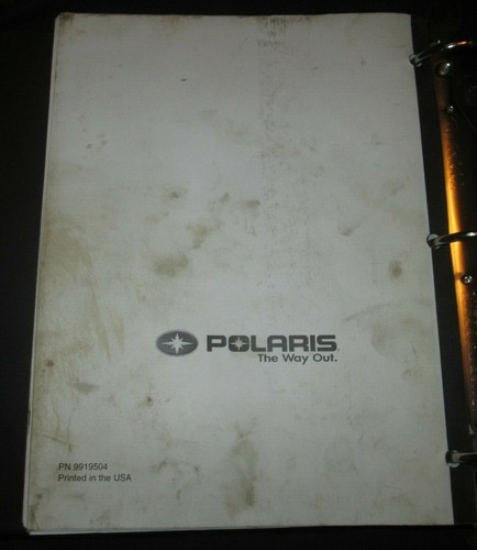 2004 - 2005 Polaris Sportsman ATV 6X6 Service Repair Manual Factory Original OEM - Picture 6 of 6
