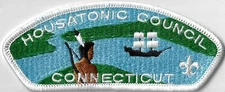 Housatonic Council BSA CSP Connecticut WHT Bdr. [MX-12213]