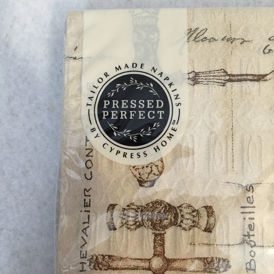  Cypress Home Twisted Corkscrew Embossed Guest Towels Buffet Napkins 15 Count - Image 2 of 4