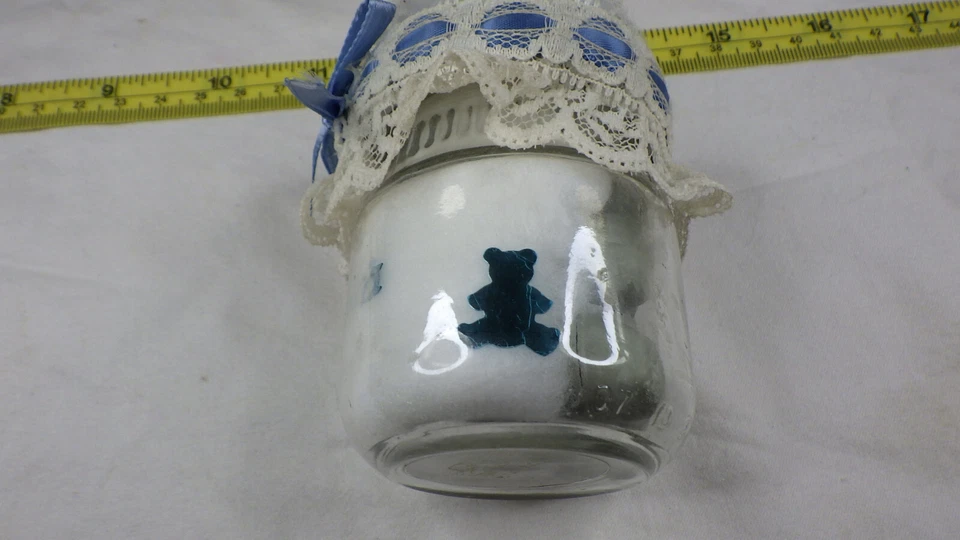 复古 Congrats 恭喜男宝宝奶瓶 Jar Bear Fluffy Reveal 肥皂? — 第 4/4 张图片