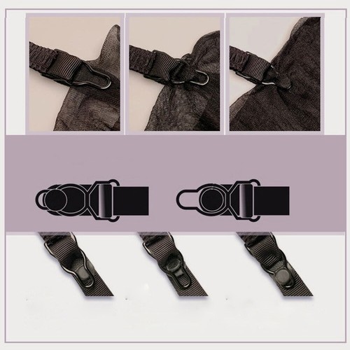 Women's Sheer Lace Suspender Garter Belt Sexy Lingerie Adjustab ~ - Picture 6 of 32