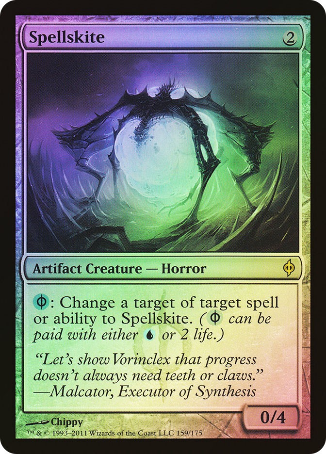 MTG FOIL Spellskite  - New Phyrexia #159