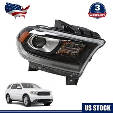 For Dodge Durango 2016-2020 HID Headlight Lamp Right Passenger Side Chrome