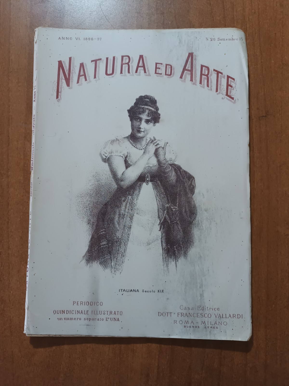 NATURA ed ARTE 20/1896-97 Raffaello Sanzio, Urbino, Pompei, Scandinavia