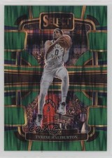 2023-24 Panini Select Concourse Green Shock Prizm Tyrese Haliburton #29 1j59