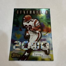 Topps 1998 Generation 2000 GE3 Corey Dillon Cincinnati Bengals Football Card