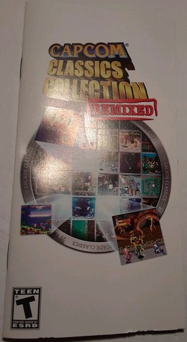 PSP Capcom Classics Collection Remixed Game CiB Used Tested Authentic Working - Picture 10 of 24