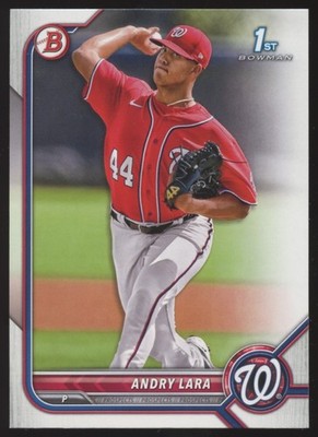 2022 Bowman #BP-70 Andry Lara Prospects Washington Nationals