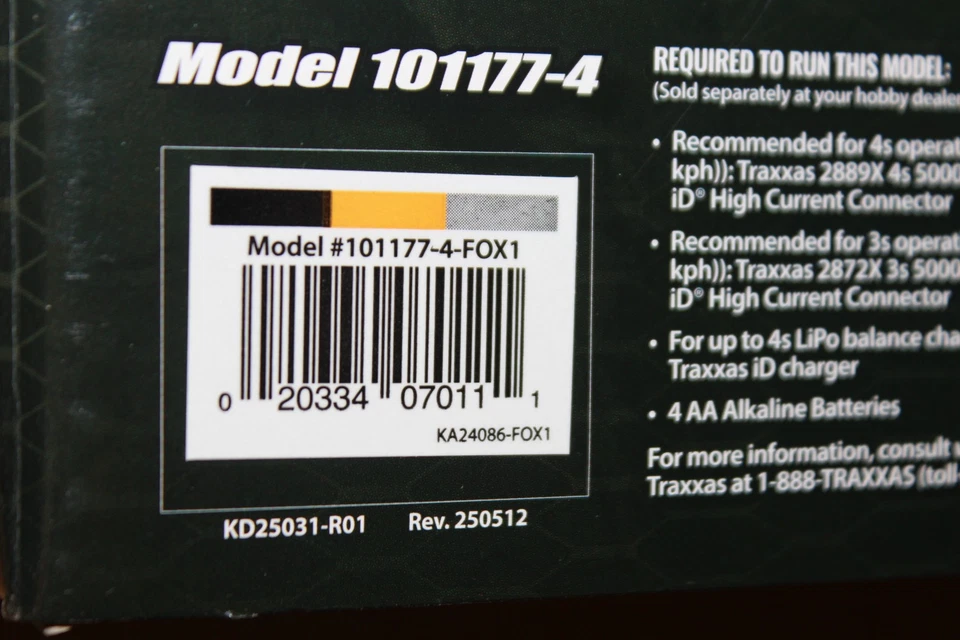 Traxxas 101177-4 FOX 1 Ford F-150 Raptor R Ultimate RTR FOX Special Edition 1:10 - Bild 3 von 4