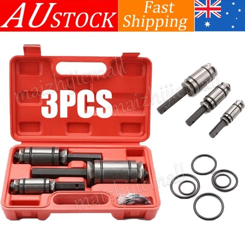 3pcs Muffler Exhaust Expander Tail Pipe Set Pipe Dent Remover Expander Tool Kit