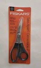 Fiskars Take-Apart Detachable Cleanly Cut Fresh Stems Scissors 7" - Black Handle