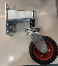 Gate Wheel 6inch Fence Gate Wheels for Metal Tube Gate 360 Degree Rotation NEW