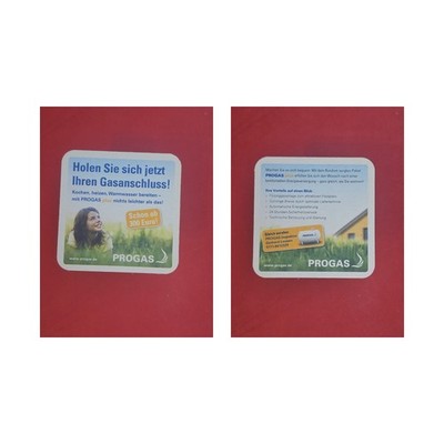 Progas Get Your Gas Connection Now! brewery beer mat beer