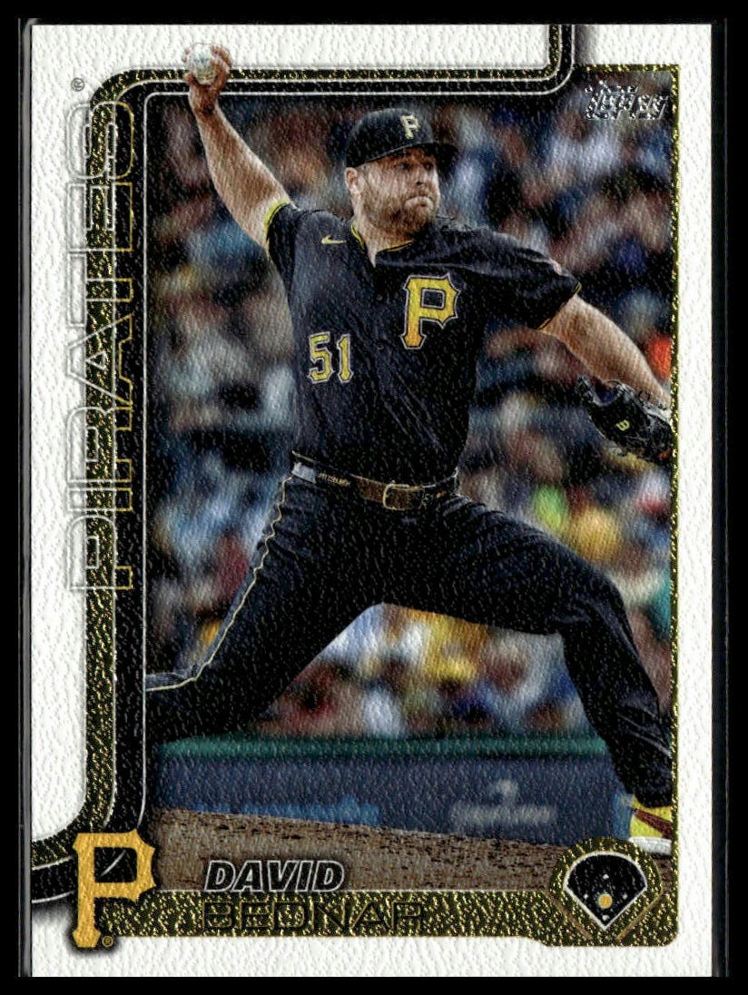 2025 Topps #381 David Bednar Canvas #/50