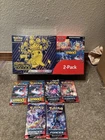 Surging Sparks Costco Bundle 2 Pack ETB + Booster Bundle and 6 loose packs