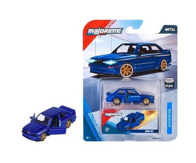Majorette - BMW M3 E30 - Blau - Showroom Deluxe Cars 2026 - Moving Parts - NEU