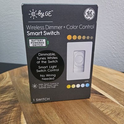 GE Cync Smart Dimmer and Color Control Switch Wireless Battery-Powered- NEW