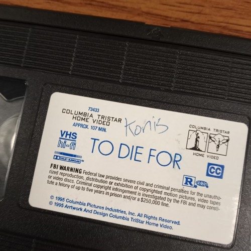 Lot 6 90s Thriller VHS Tapes: Lured Innocence, Defenseless, To Die For + - Picture 7 of 8