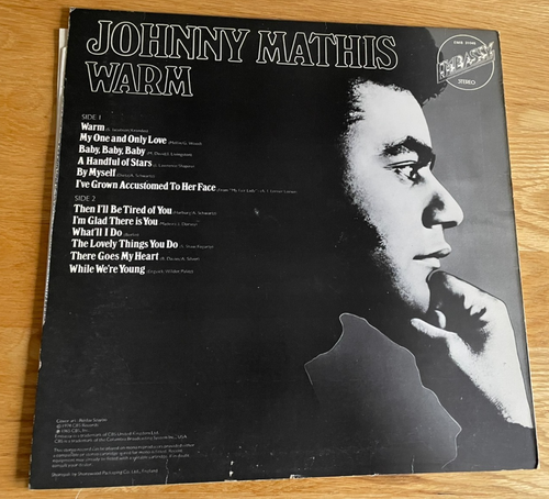 Job lot - 3 Johnny Mathis Vinyl LP Albums + Concert Programme - Picture 7 of 15