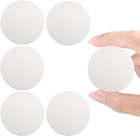 TüRstopper TüRgriff Wandschutz 6 StüCk Silikon Selbstklebend Weiß