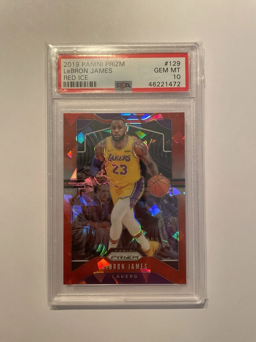 LeBron James Basketball Trading Cards 2019-20 Panini Prizm Set