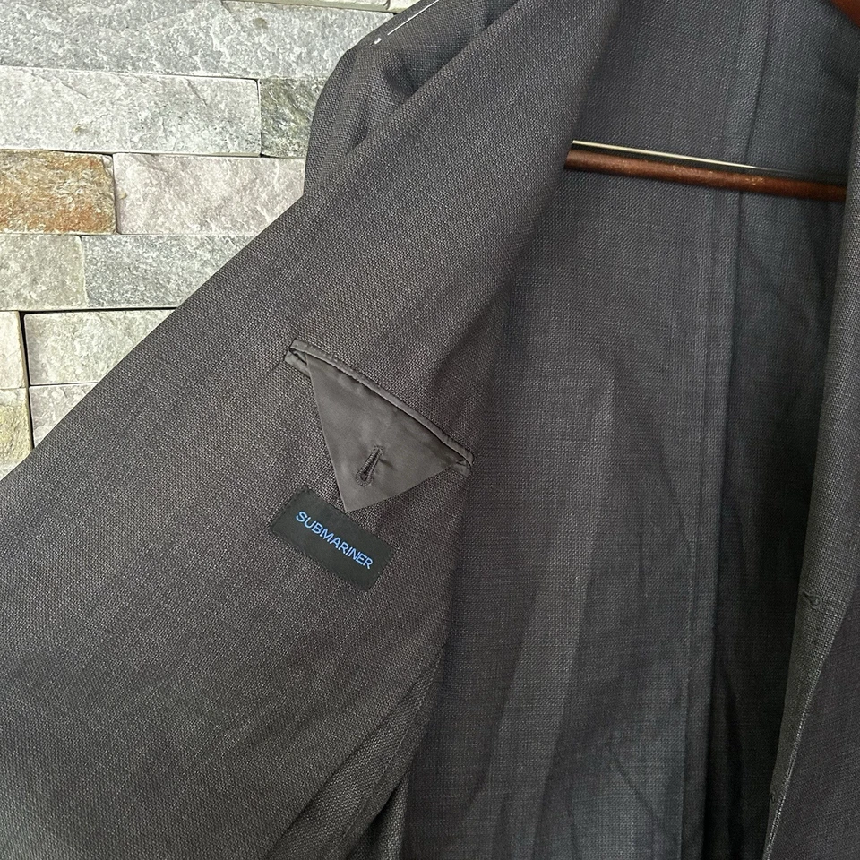 NUEVO Sartorio Napoli Kiton Submariner Napoli Abrigo Deportivo Blazer Chaqueta Lana 40R Foto 4 de 4