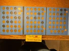 70 Coin Partial Set 1909  1940 Lincoln Wheat Penny Album WHITMAN FOLDER LOT #183