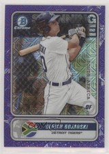 2020 Bowman Mega Box Purple Mojo Refractor 44/250 Ulrich Bojarski #STG-UB 9t3