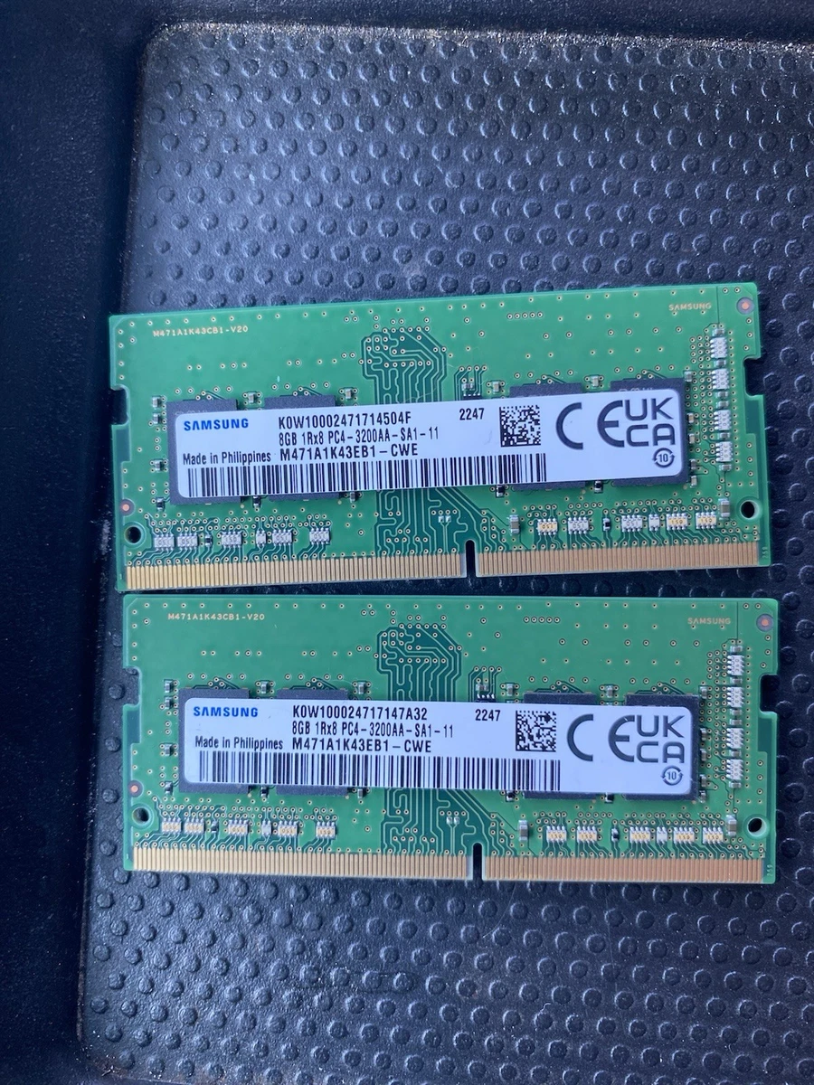 Samsung DDR4 SDRAM 8 GB Total Capacity Memory (RAM) for sale | eBay