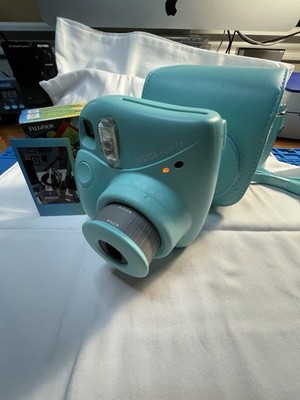 Fujifilm Instax Mini 7+ Fuji Instant Film Camera SEAFOAM