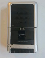 Jensen MCR-100 Cassette Recorder Player with Microphone Used Tested Works