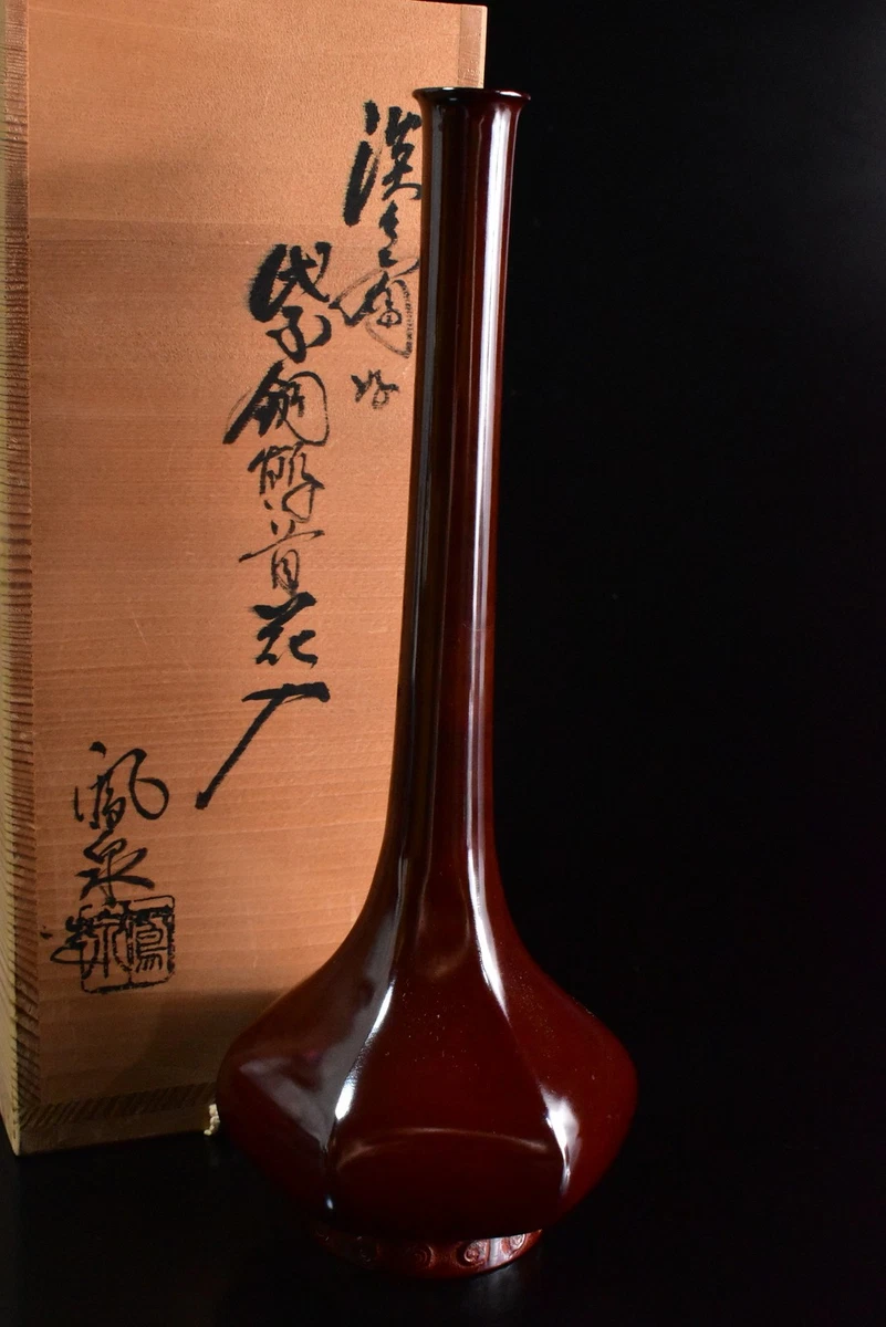 铜日本古董花瓶| eBay