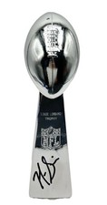 Nick Sirianni Signed 9” Vince Lombardi Trophy Super Bowl Philadelphia Eagles PSA