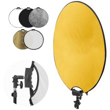 32 Inch 80cm Photography Reflector, Collapsible Light Reflector with Bag  ...