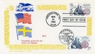 1983 US Sweden Treaty of Amity Joint FDC # 2036 & Sweden # 1453