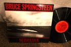 BRUCE SPRINGSTEEN ORIGINAL NEBRASKA ALBUM 1982 NEAR MINT VINYL !